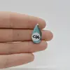 Cabochon Larimar 23x12x5mm C44, imagine 2