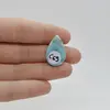 Cabochon Larimar 23x15x4mm C69, imagine 2