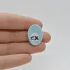 Cabochon Larimar 24x17x4mm C36, imagine 2