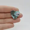 Cabochon Larimar 24x23x5mm C38, imagine 2