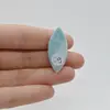 Cabochon Larimar 35x15x8mm C9, imagine 2