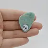 Cabochon Larimar 36x25x4mm C50, imagine 2