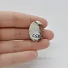 Cabochon Magnezit 25x18x5mm C68, imagine 2