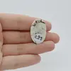 Cabochon Magnezit 28x18x5mm C99, imagine 2