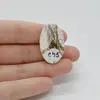 Cabochon Magnezit 32x20x5mm C45, imagine 2