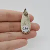 Cabochon Magnezit 38x15x5mm C34, imagine 2