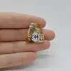Cabochon Mookait Breciat 23x22x5mm C44, imagine 2