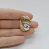 Cabochon Mookait Breciat 26x19x5mm C24, imagine 2