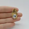 Cabochon Mookait Breciat 30x17x6mm C58, imagine 2