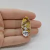 Cabochon Mookait Breciat 36x17x6mm C39, imagine 2