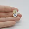 Cabochon Mookait Breciat 22x16x6mm C101, imagine 2