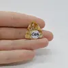 Cabochon Mookait Breciat 22x22x5mm C104, imagine 2