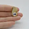 Cabochon Mookait Breciat 28x17x6mm C108, imagine 2