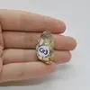 Cabochon Mookait Breciat 29x16x5mm C113, imagine 2