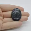 Cabochon Obsidian Fulg de nea 36x25x6mm C2