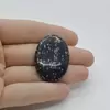 Cabochon Obsidian Fulg de nea 36x25x6mm C37