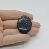 Cabochon Obsidian Fulg de nea 36x27x6mm C95