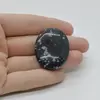 Cabochon Obsidian Fulg de nea 37x28x7mm C78