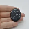 Cabochon Obsidian Fulg de nea 39x28x6mm C55