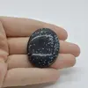 Cabochon Obsidian Fulg de nea 39x29x7mm C5