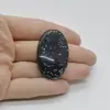 Cabochon Obsidian Fulg de nea 41x25x6mm C97