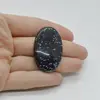 Cabochon Obsidian Fulg de nea 41x25x6mm C97