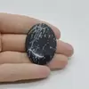 Cabochon Obsidian Fulg de nea 41x29x5mm C23