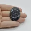 Cabochon Obsidian Fulg de nea 42x28x7mm C33