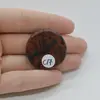 Cabochon Obsidian Mahon 31x31x5mm C17, imagine 2