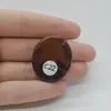 Cabochon Obsidian Mahon 32x27x8mm C22, imagine 2