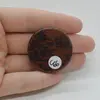 Cabochon Obsidian Mahon 35x35x6mm C66, imagine 2