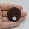 Cabochon Obsidian Mahon 38x38x6mm C11, imagine 2