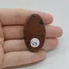 Cabochon Obsidian Mahon 43x25x7mm C69, imagine 2