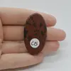 Cabochon Obsidian Mahon 45x25x7mm C15, imagine 2