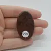 Cabochon Obsidian Mahon 45x27x7mm C40, imagine 2