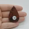 Cabochon Obsidian Mahon 45x29x6mm C38, imagine 2