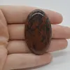 Cabochon Obsidian Mahon 47x28x7mm C19