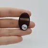 Cabochon Obsidian Midnight Lace 34x20x7mm C30, imagine 2