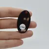 Cabochon Obsidian Midnight Lace 35x22x7mm C42, imagine 2