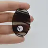 Cabochon Obsidian Midnight Lace 51x32x6mm C8, imagine 2