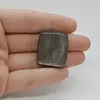Cabochon Obsidian Silver 28x24x6mm C51