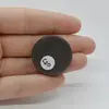 Cabochon Obsidian Silver 29x29x7mm C20, imagine 2
