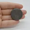 Cabochon Obsidian Silver 32x32x5mm C3