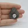Cabochon Obsidian Silver 35x30x6mm C27, imagine 2