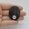 Cabochon Obsidian Silver 40x31x5mm C48, imagine 2