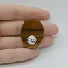 Cabochon Ochi de tigru 35x26x5mm C122, imagine 2