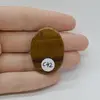Cabochon Ochi de tigru 35x26x5mm C42, imagine 2
