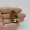Cabochon Onix Tube 37x24x7mm C43, imagine 2