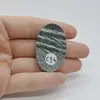 Cabochon Opal Green Swiss 42x27x5mm C34, imagine 2