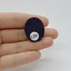 Cabochon Goldstone Albastru 28x23x5mm C110, imagine 2
